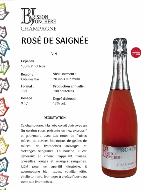 Rosé de saignée brut – Image 2